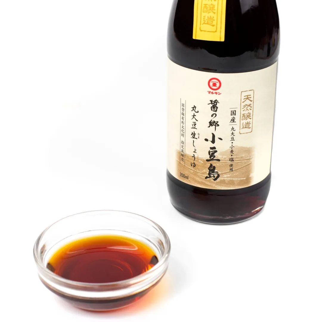 Premium Koikuchi Pure Soy Sauce "Hishio-No-Sato" (6.66 floz)