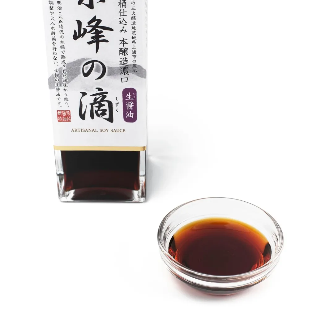 Premium Koikuchi Pure Soy Sauce "Shiho-No-Shizuku" (10 floz)