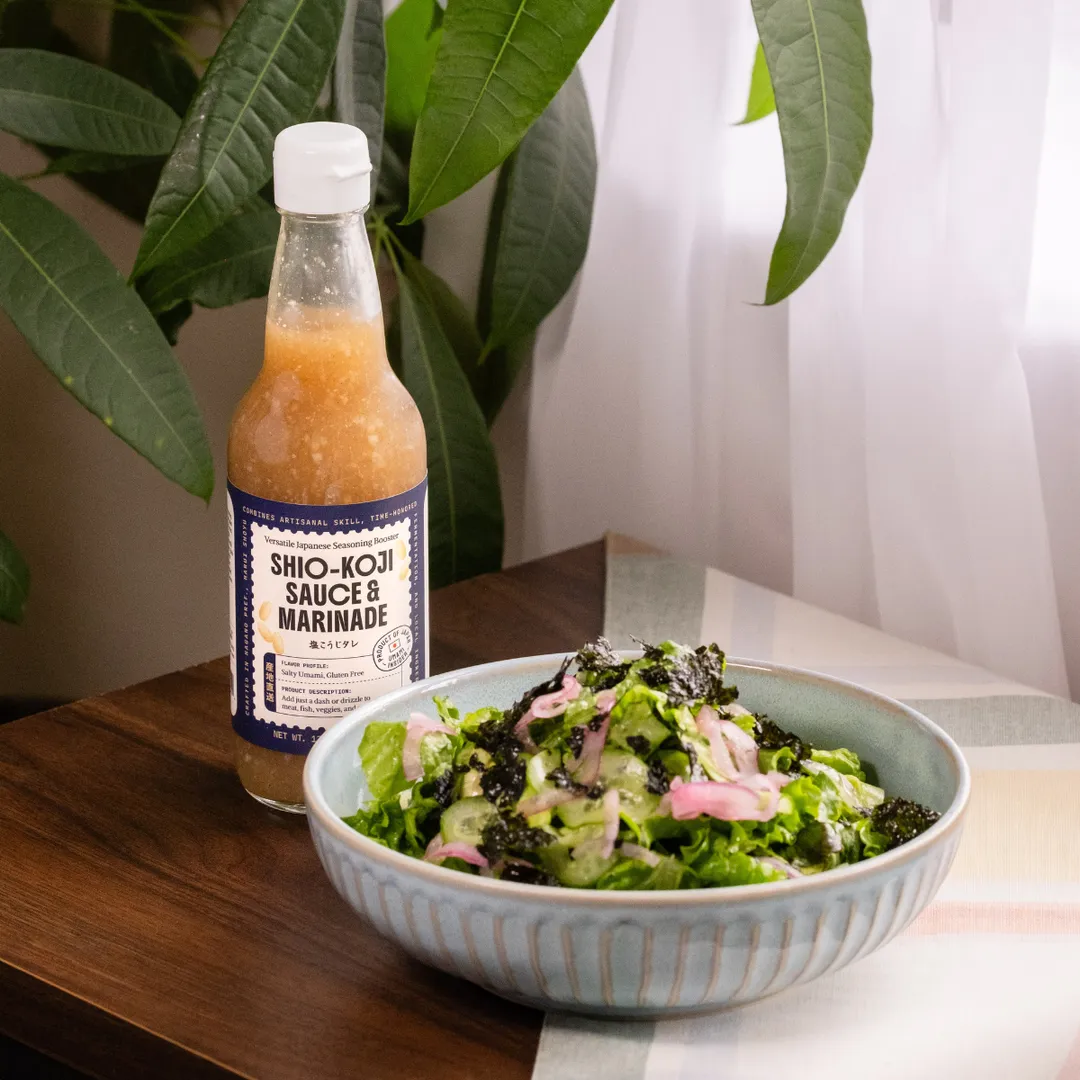 Shio Koji Sauce & Marinade (Gluten Free Umami Booster), 12 floz