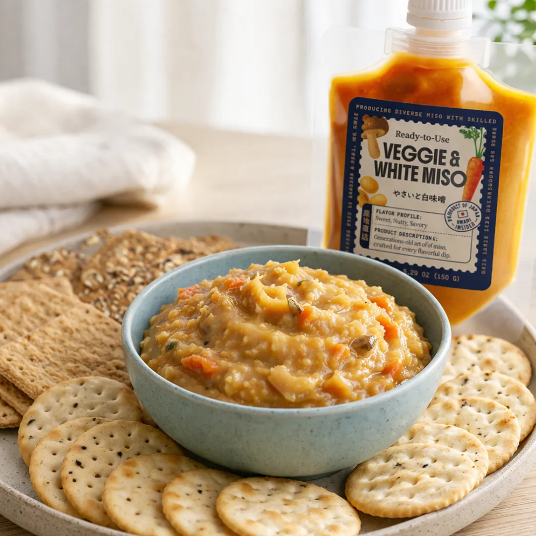 Veggie & White Miso Dip (Ready-to-Use), 5.29 oz