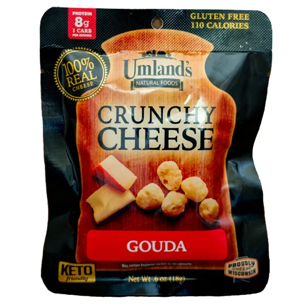 Umland's Crunchy Cheese - 0.6 oz Snacker (Cheddar)