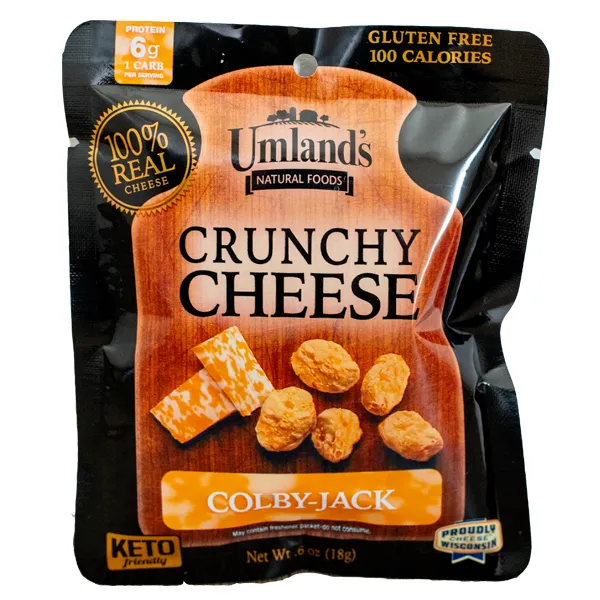 Umland's Crunchy Cheese - 0.6 oz Snacker (Cheddar)