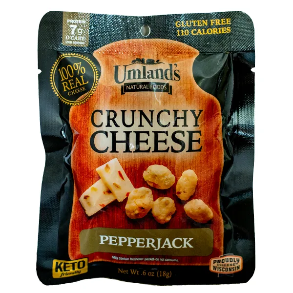Umland's Crunchy Cheese - 0.6 oz Snacker (Cheddar)