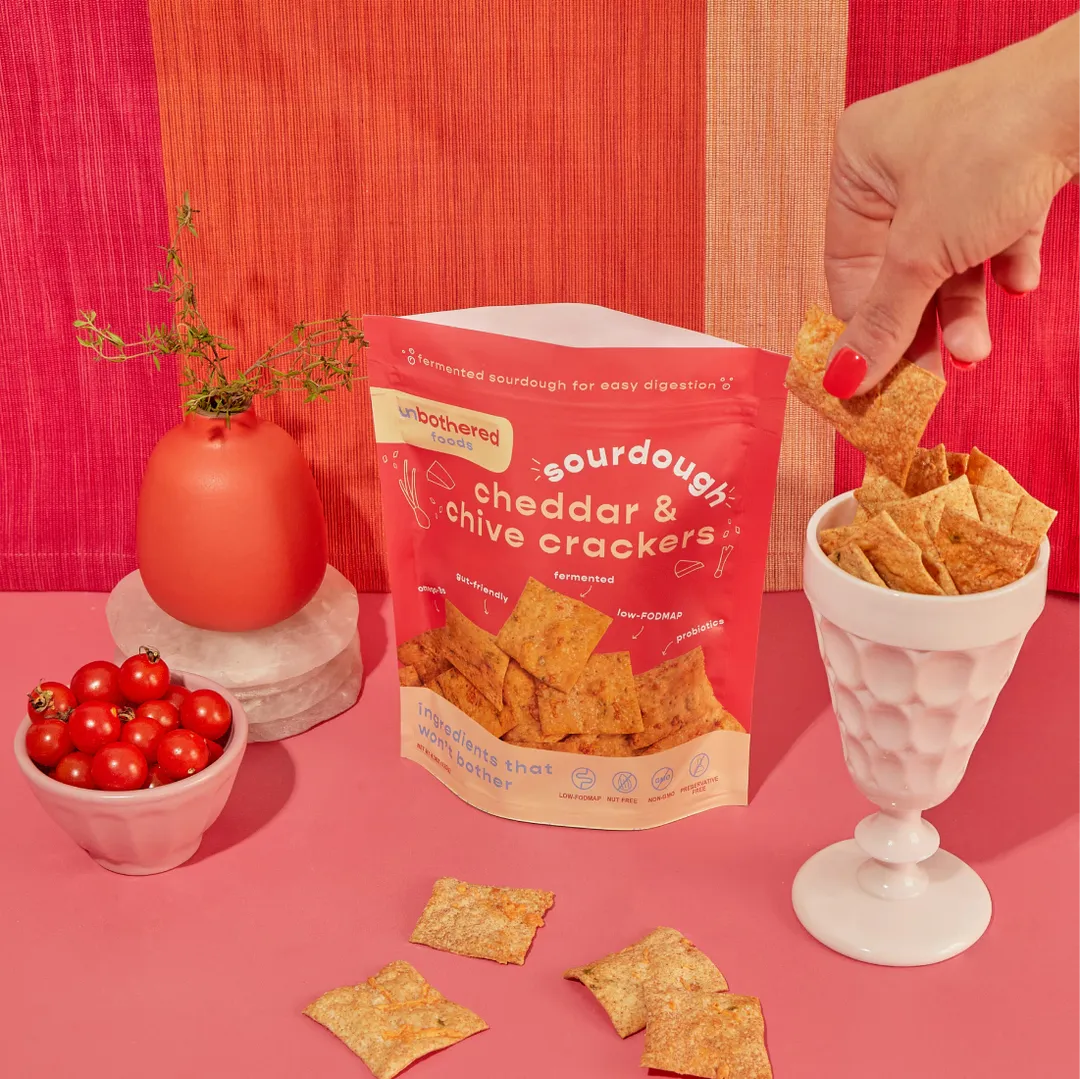 Sourdough Cheddar & Chive Crackers | Snack | Charcuterie