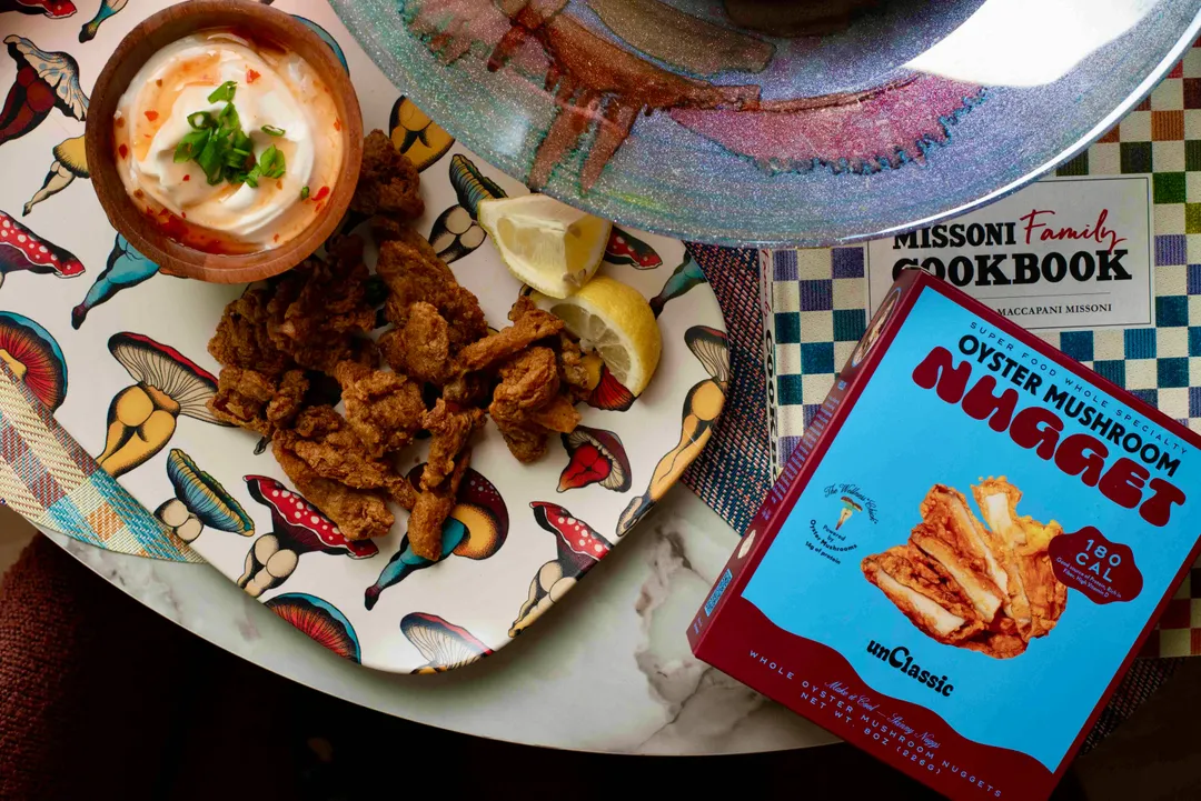 unClassic Foods – Oyster Mushroom Nuggets