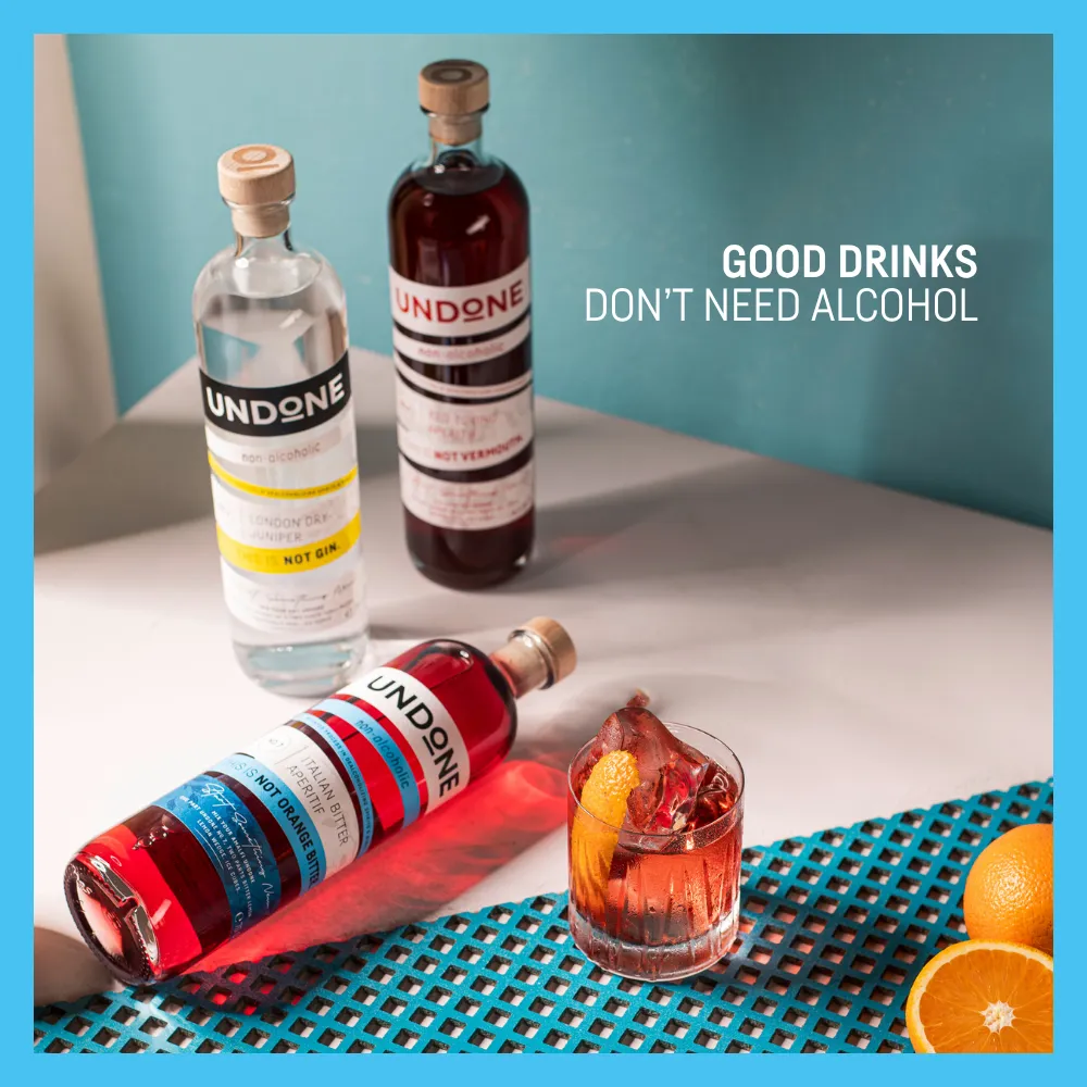 UNDONE No. 7 Italian Bitter Aperitif | Not Orange Bitter