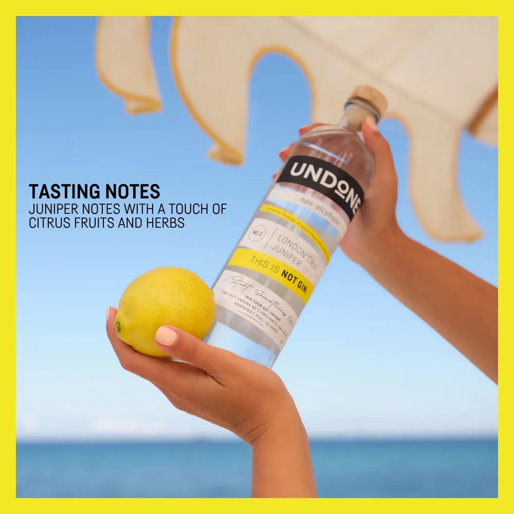 UNDONE No. 2 London Dry Juniper | Not Gin 