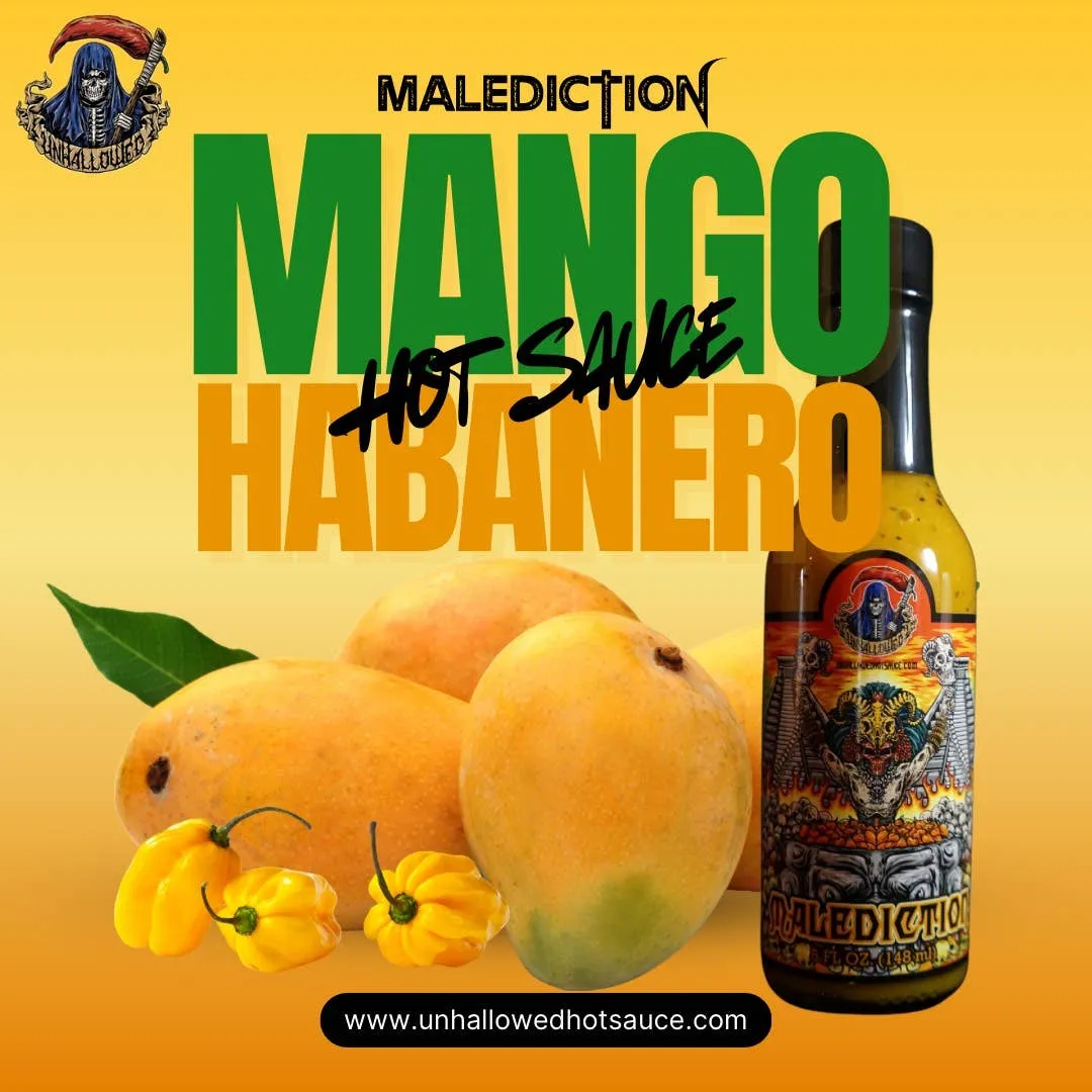 Malediction - Mango Habanero Hot Sauce