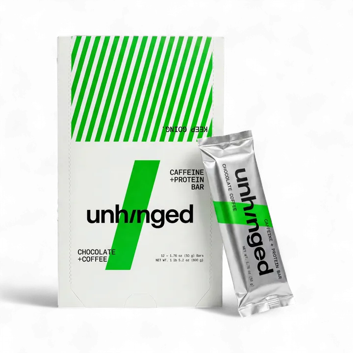 Unhinged Chocolate & Coffee Caffeinated Protein Bar
