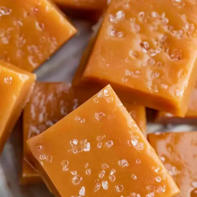 Old Fashioned, Gourmet Sea Salt Caramels 32 Count Bag