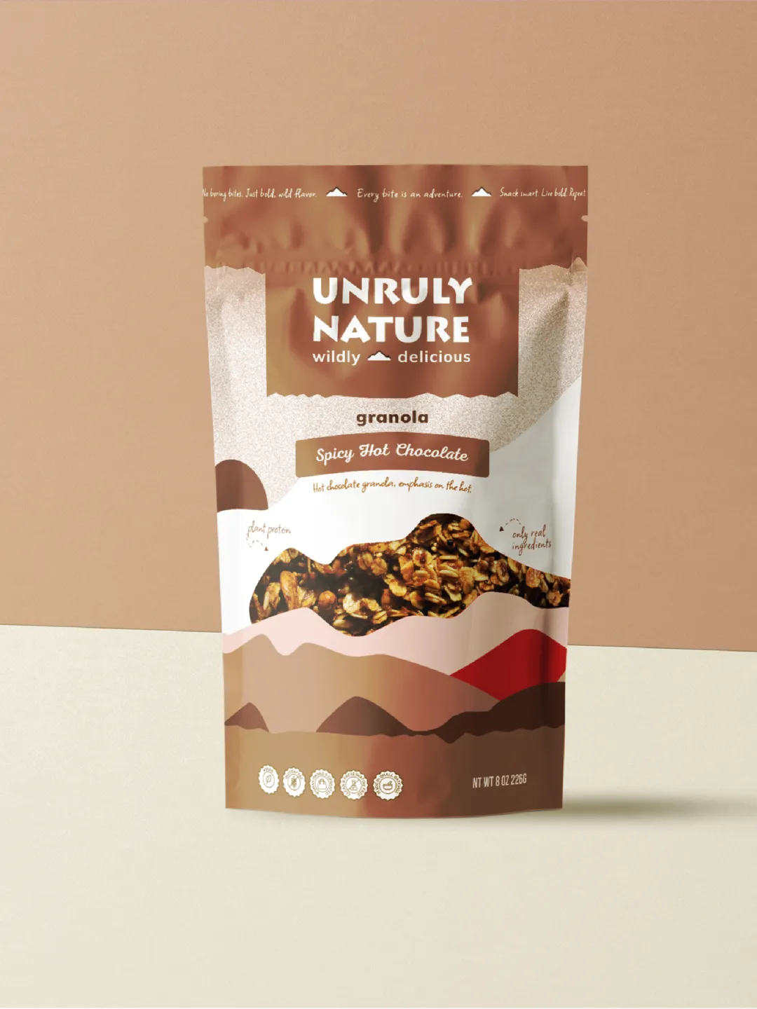 Spicy Hot Chocolate Gluten Free, Vegan Granola variant