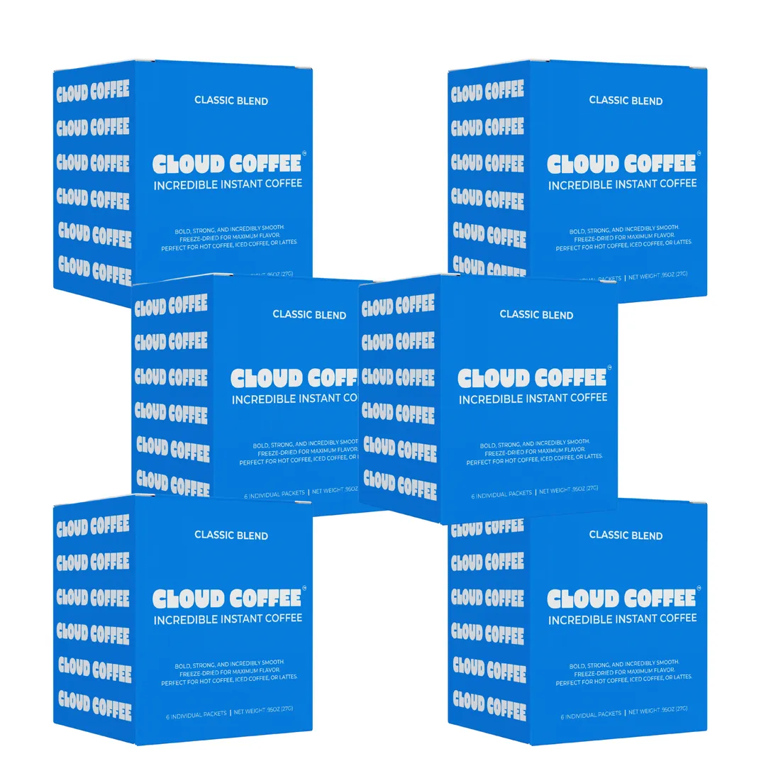 Cloud Coffee - Incredible Instant Coffee- 36 Count Case
