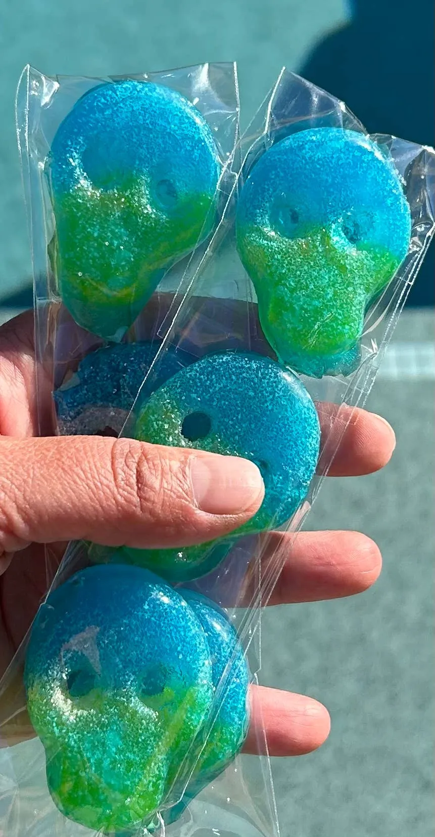 Candy Coated Exotic Sour Skulls & Bubs Mix