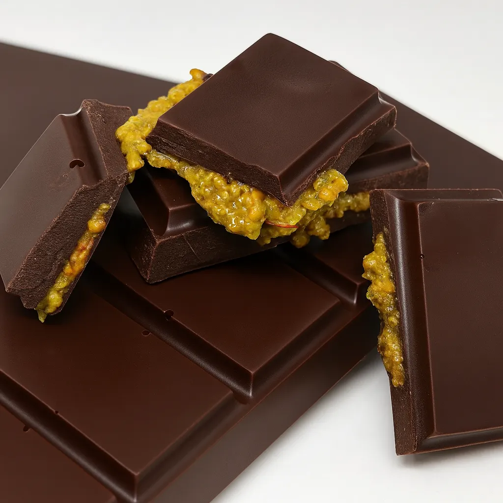 Dark Chocolate Dubai Pistachio Bar 