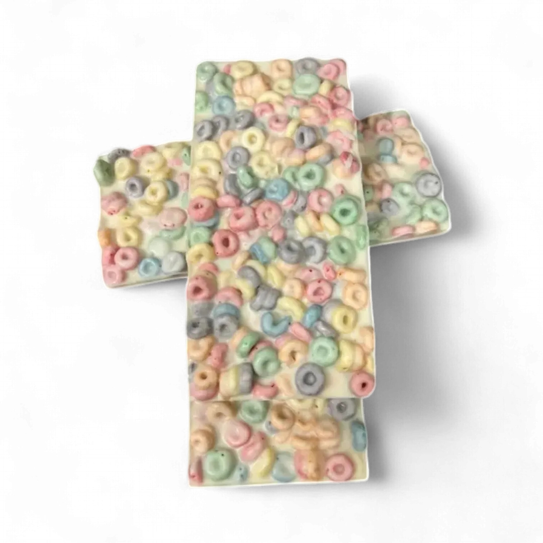 FRUIT LOOP WHITE CHOCOLATE BAR