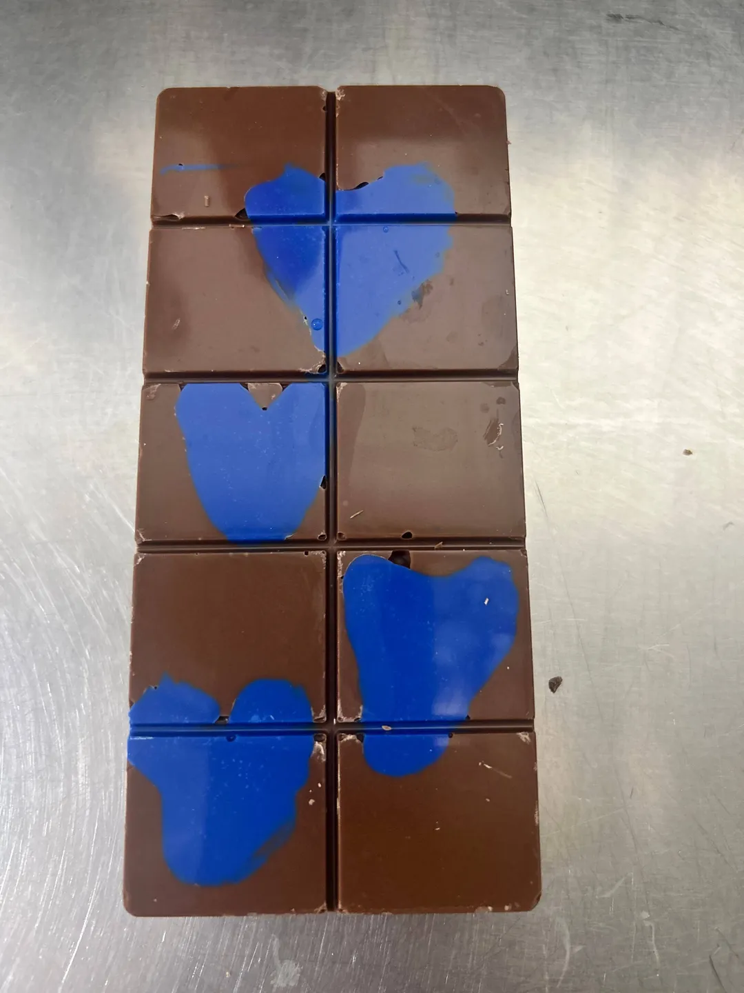 Nutella banana crunch  chocolate bar
