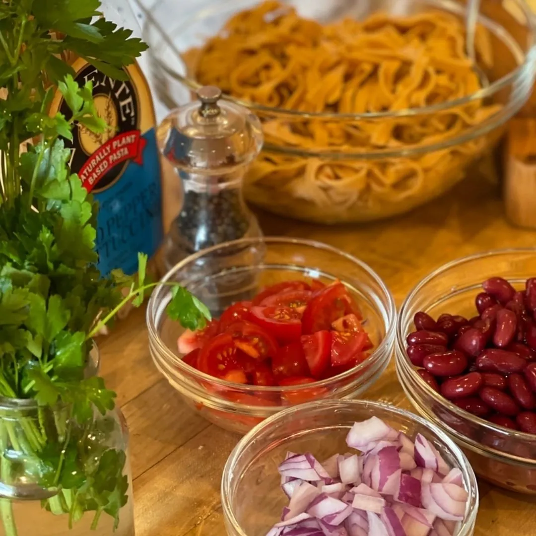 Red Pepper Fettuccine