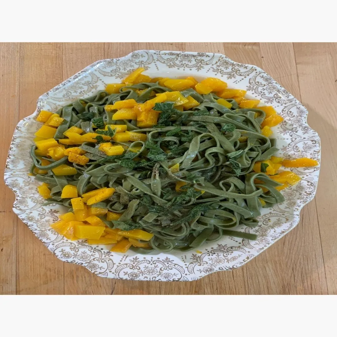 Spinach Fettuccine