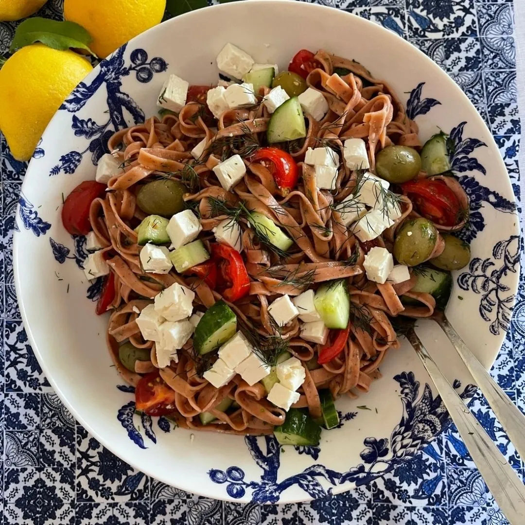 Tomato Basil Fettuccine