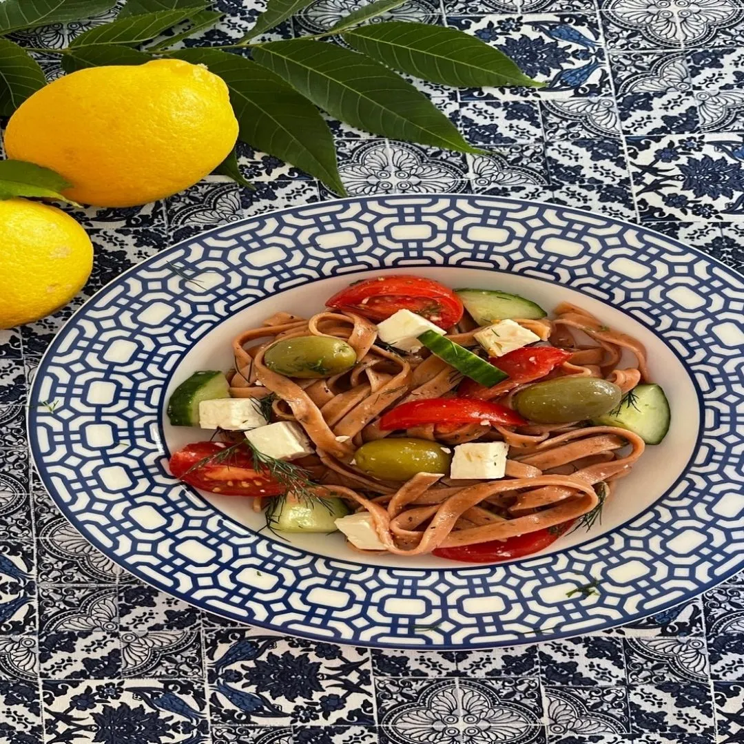 Tomato Basil Fettuccine