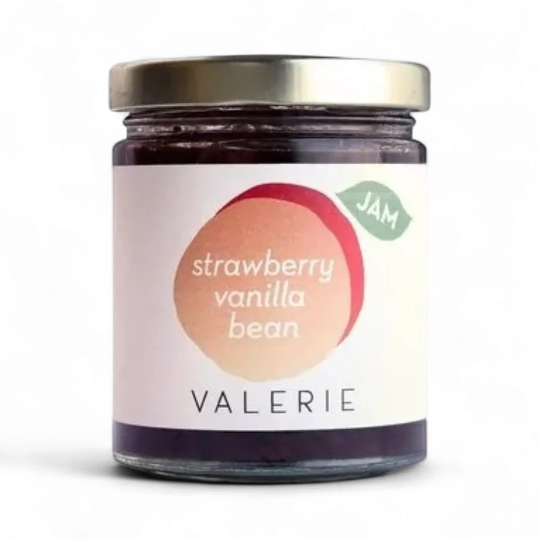 Strawberry Vanilla Bean – Gourmet Jam, Case of 12