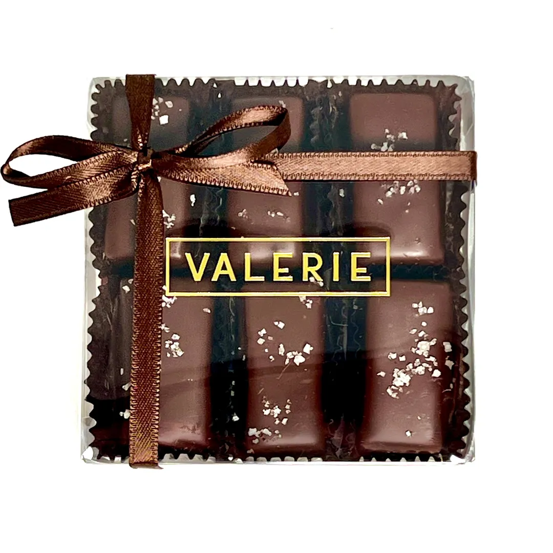 6pc Fleur de Sel Chewy Caramel Box