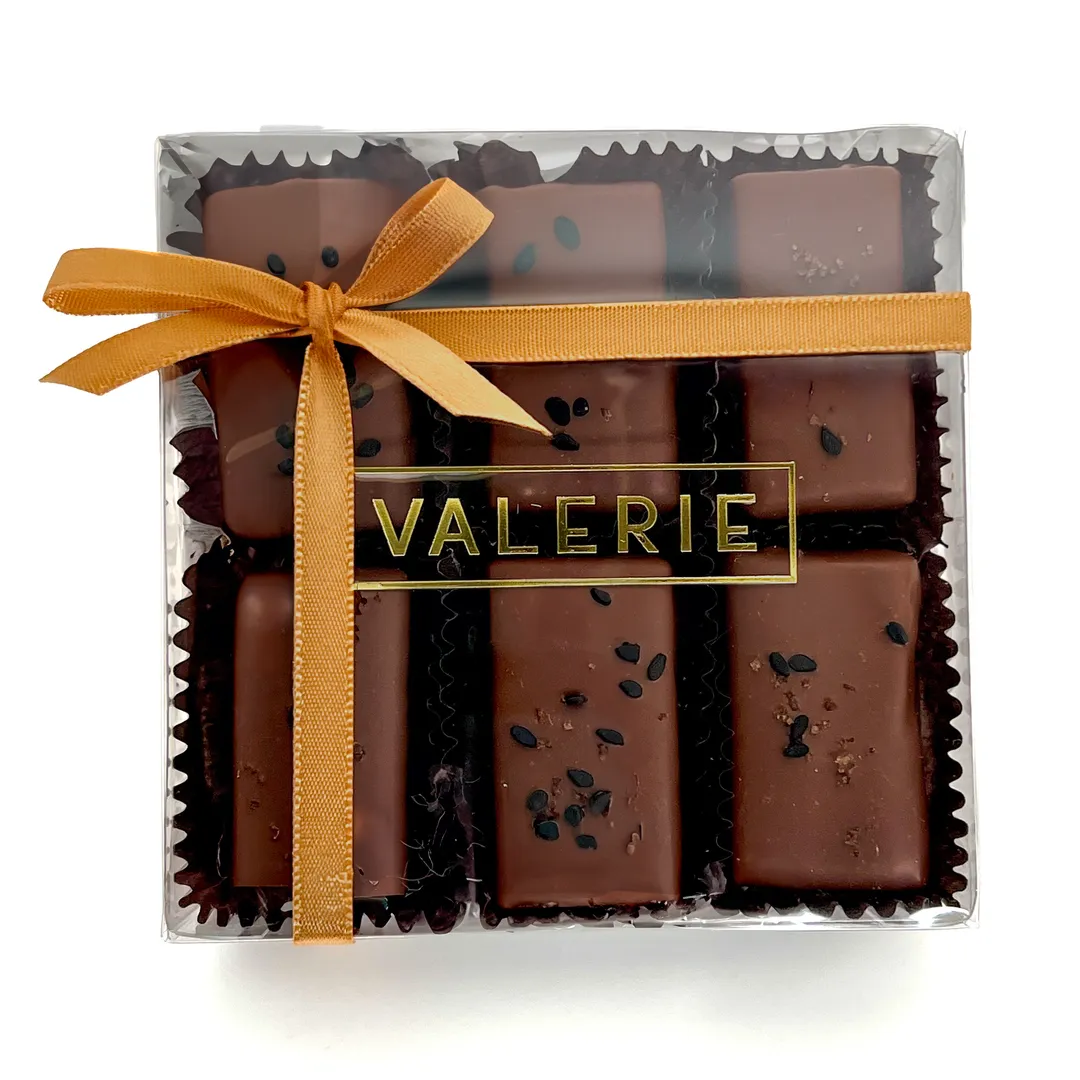 6pc Rice & Sesame Chewy Caramel Box