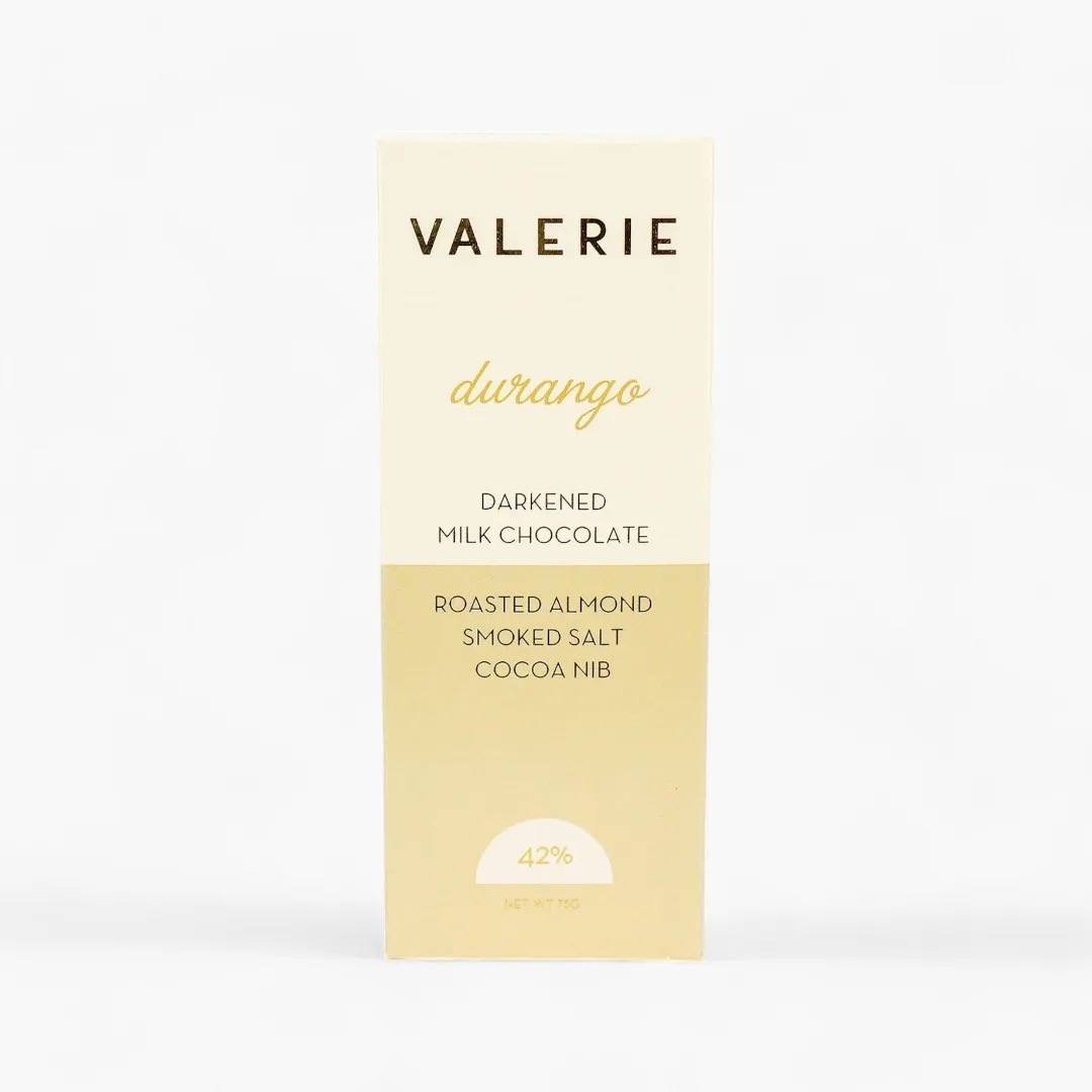 Durango Chocolate Bar - 42% Darkened Milk Chocolate (75g)