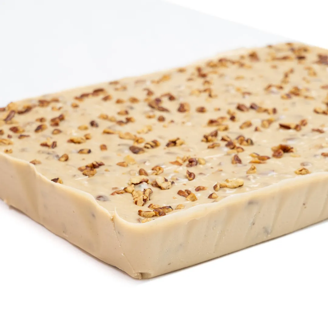 Bourbon Maple Pecan 6 lb. Fudge Slab