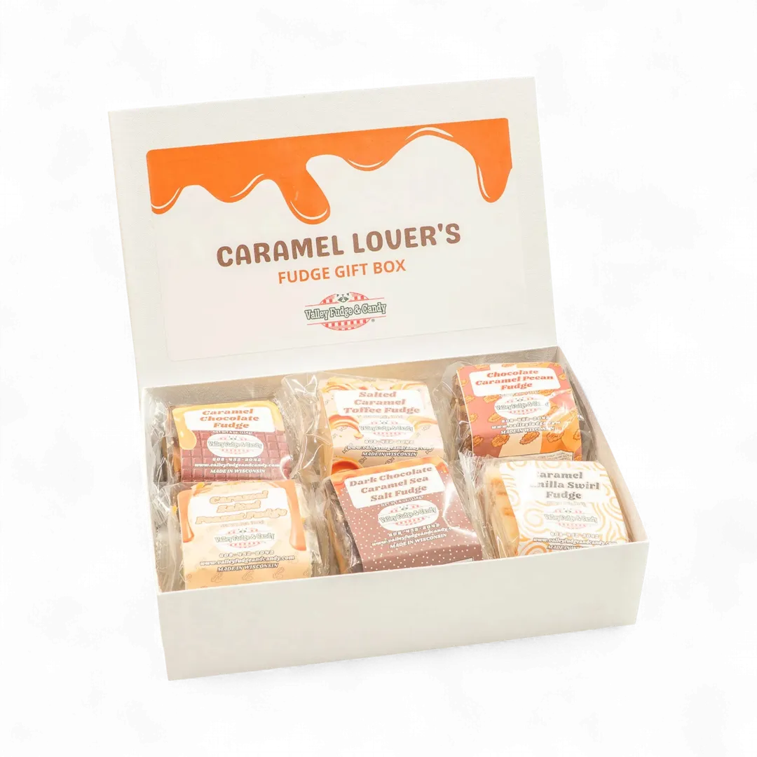 Caramel Lover's Fudge Gift Box