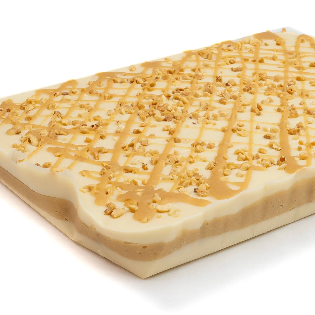 Caramel Salted Peanut 6 lb. Fudge Slab
