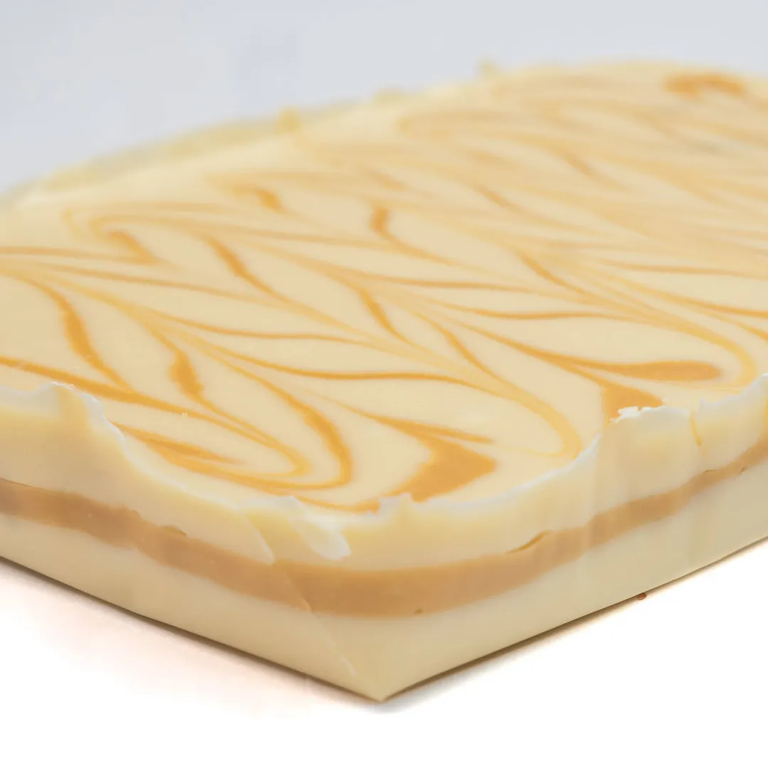 Caramel Vanilla Swirl 6 lb. Fudge Slab