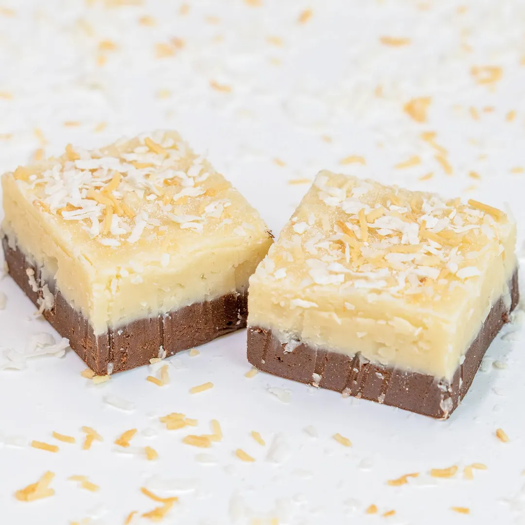 Coconut Cream 1/2 lb. Fudge Bar