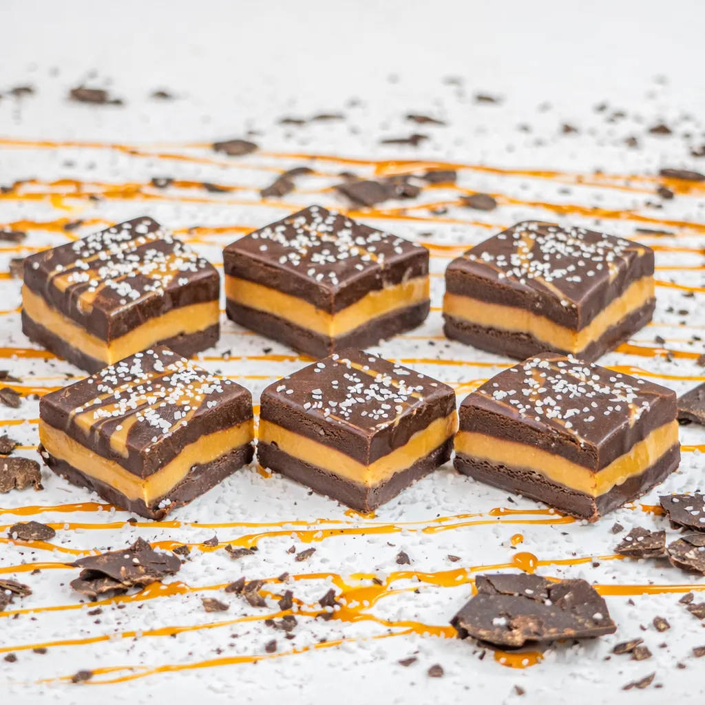 Dark Chocolate Caramel Sea Salt 6-Pack Countertop Refill