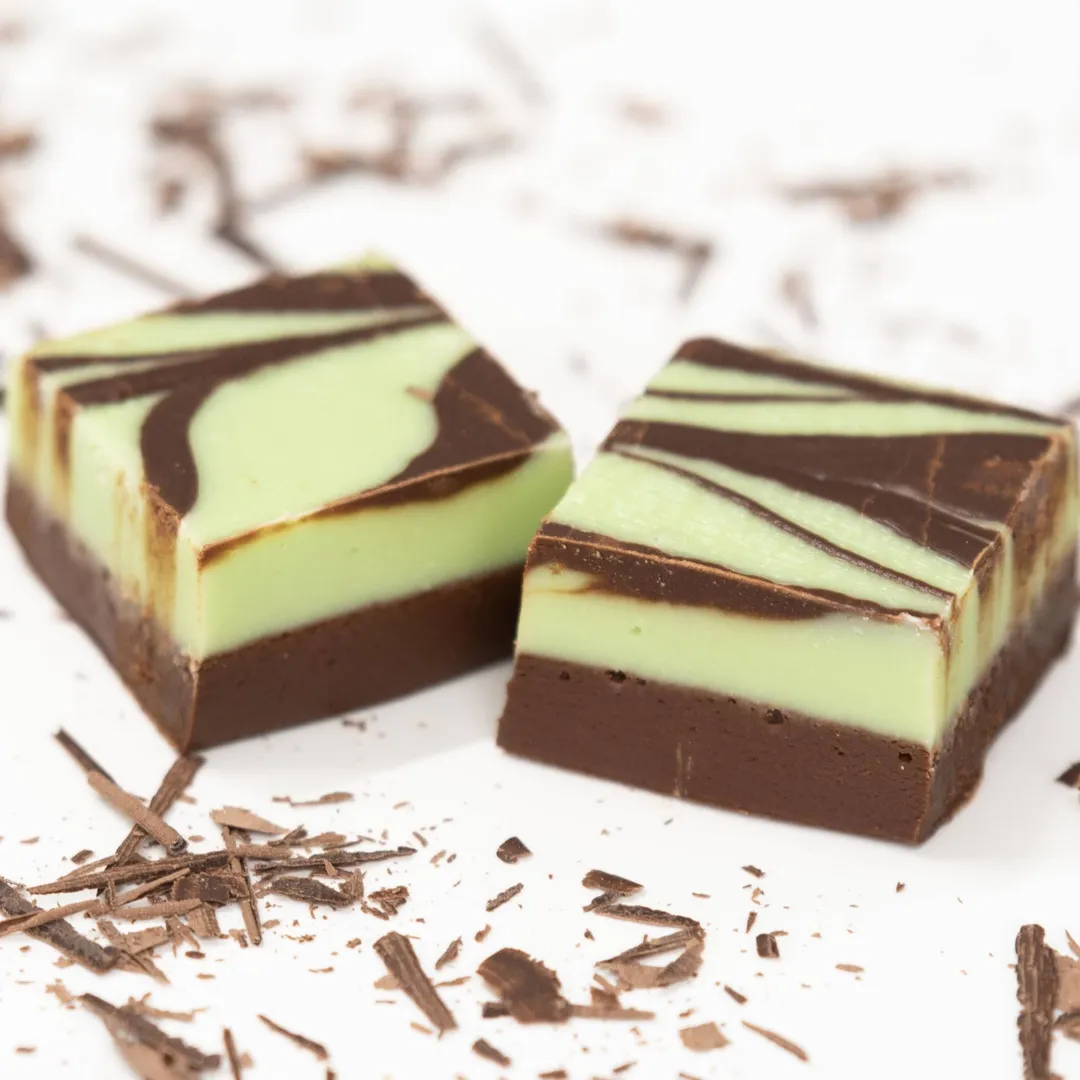 Mint Chocolate Swirl Fudge 6-Pack Countertop Refill 