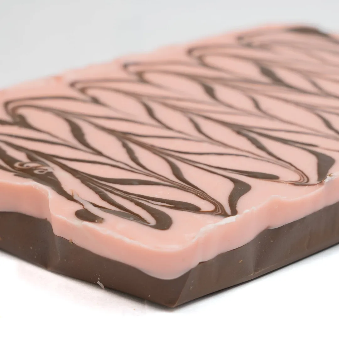 Raspberry Chocolate Swirl 6 lb. Fudge Slab