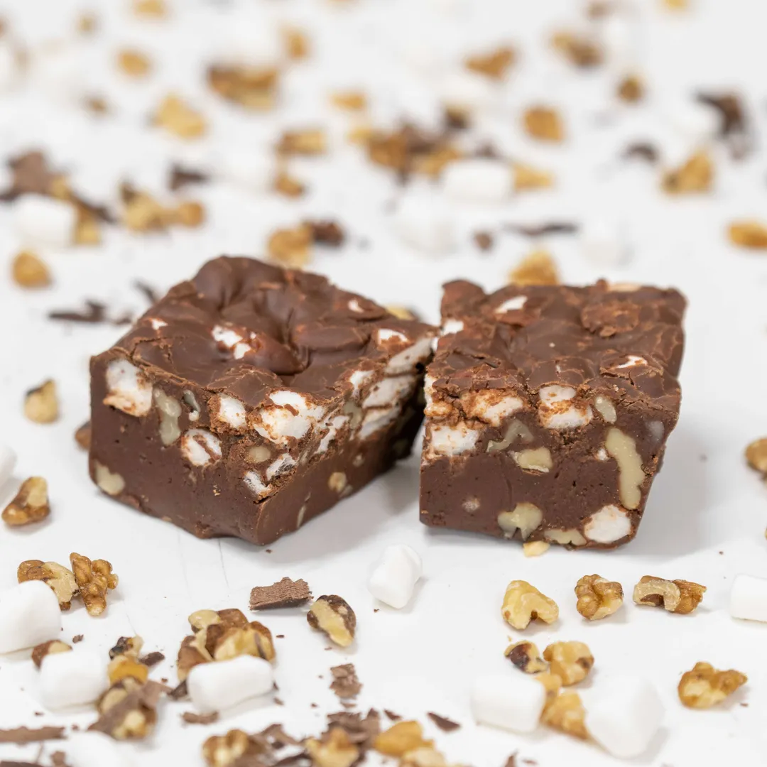 Rocky Road 6 lb. Fudge Slab