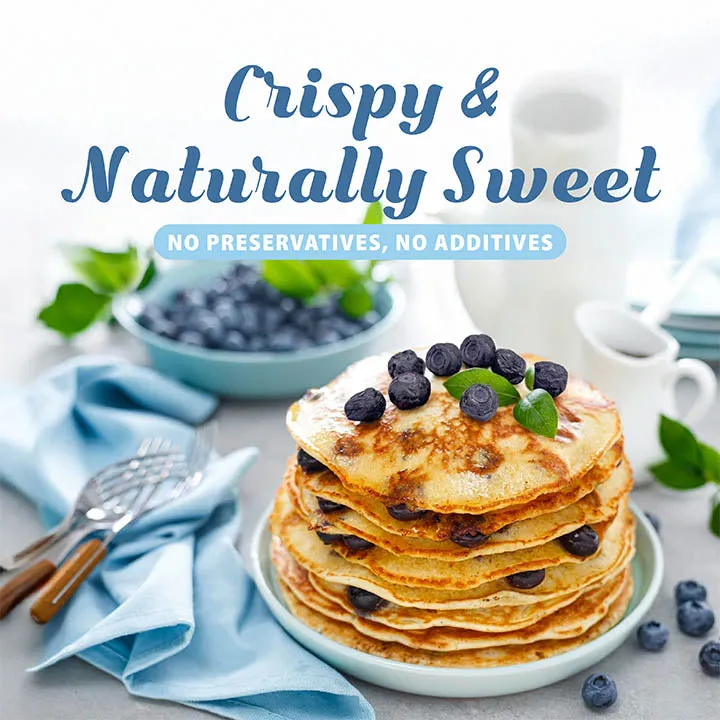 Freeze-Dried Blueberry - Grade A Blueberries - Ideal for Snacks - No Additives