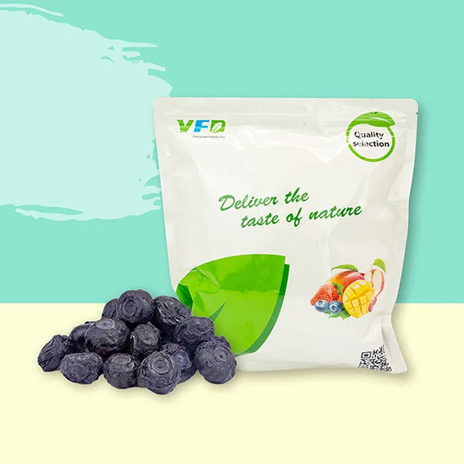 Freeze-Dried Blueberry - Grade A Blueberries - Ideal for Snacks - No Additives