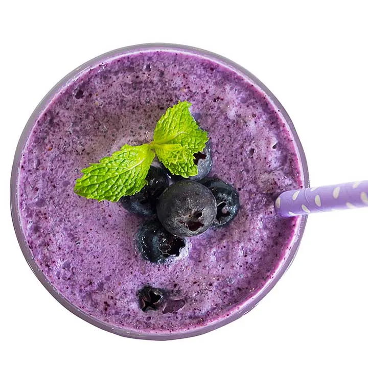 Freeze-Dried Blueberry Powder For Smoothies and Baking - 100% Grade A Blueberries - No Additives