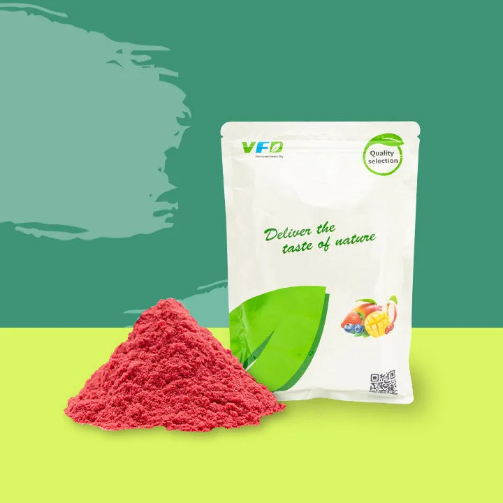 Freeze-Dried Raspberry Powder - Grade A Raspberries - No additives - Ideal for snacks
