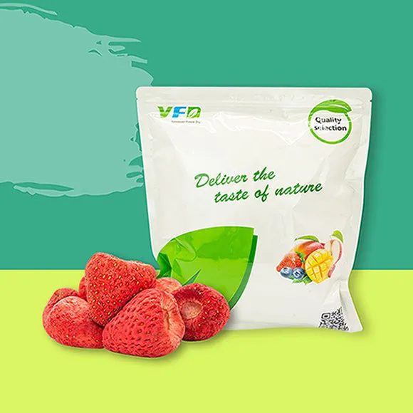 Freeze-Dried Whole Strawberries For Baking - No added sugar