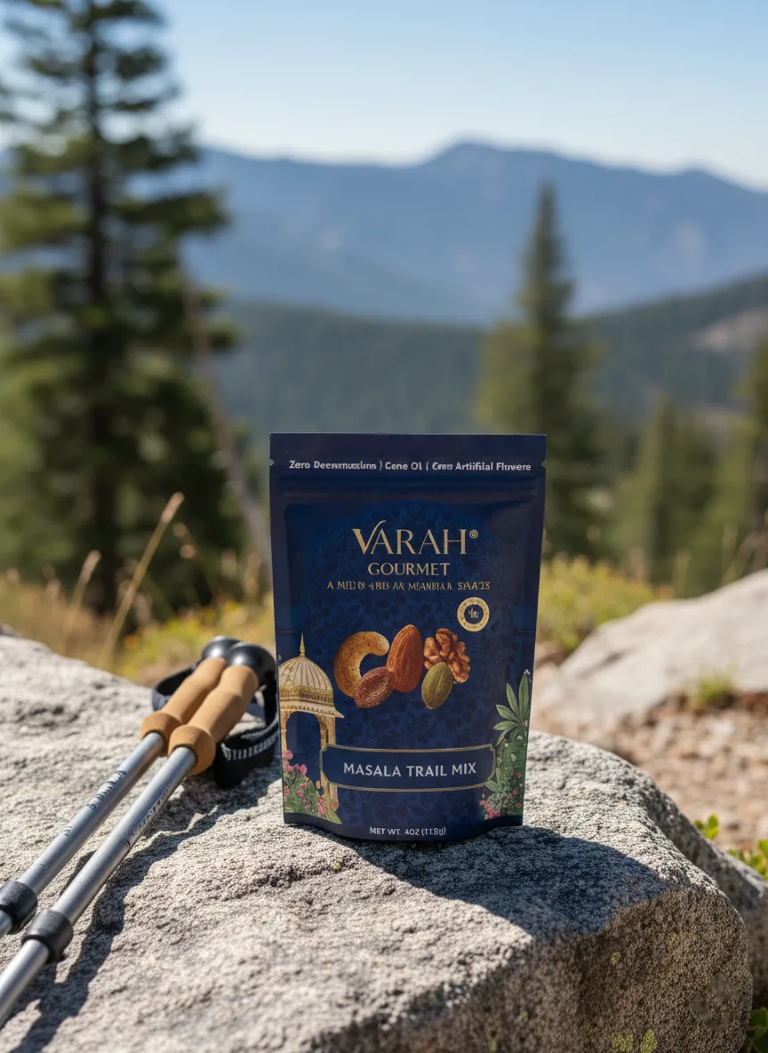 Masala Trail Mix — Savory Indian-Spiced Nuts & Seeds