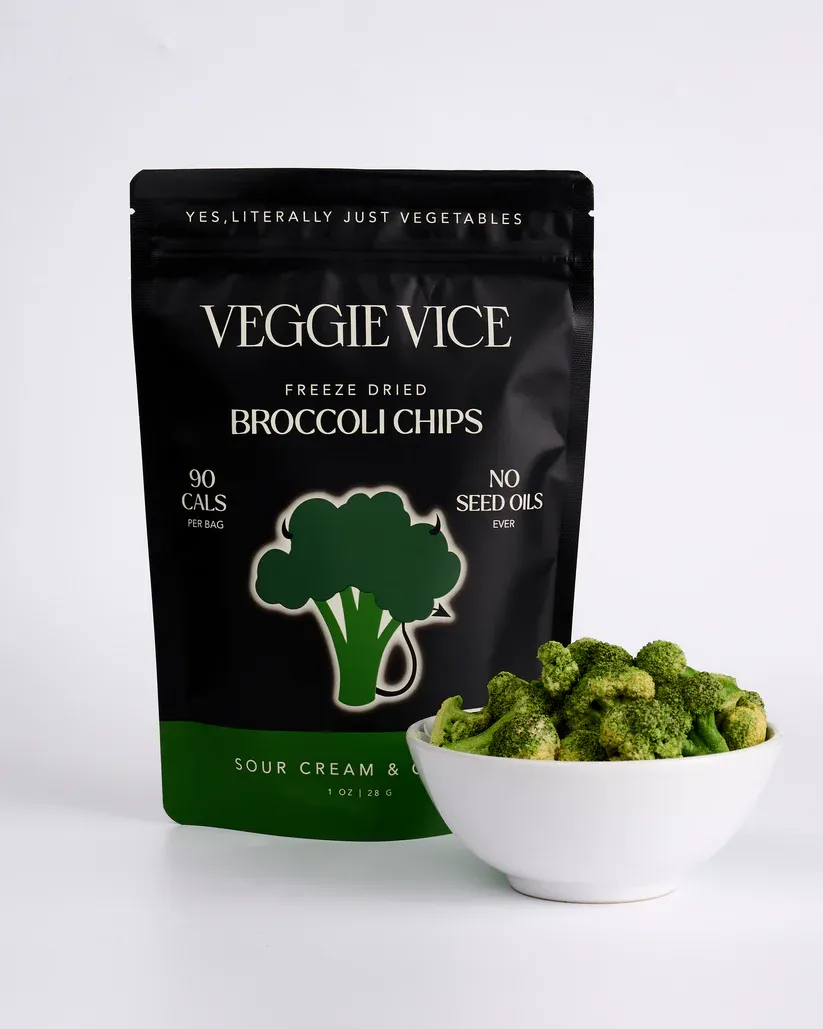 Broccoli Chips - Sour Cream & Onion