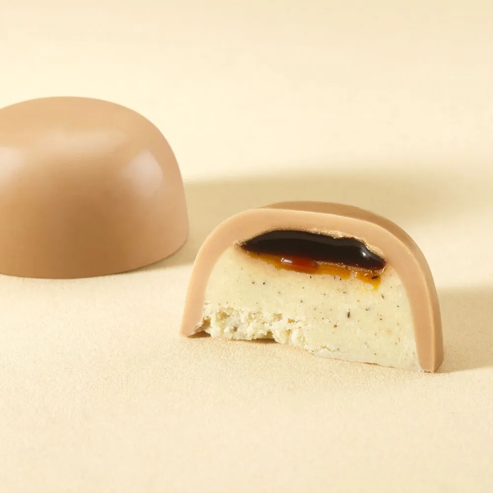 Caramel Pannacotta Filled Milk Chocolate - Italian Gourmet
