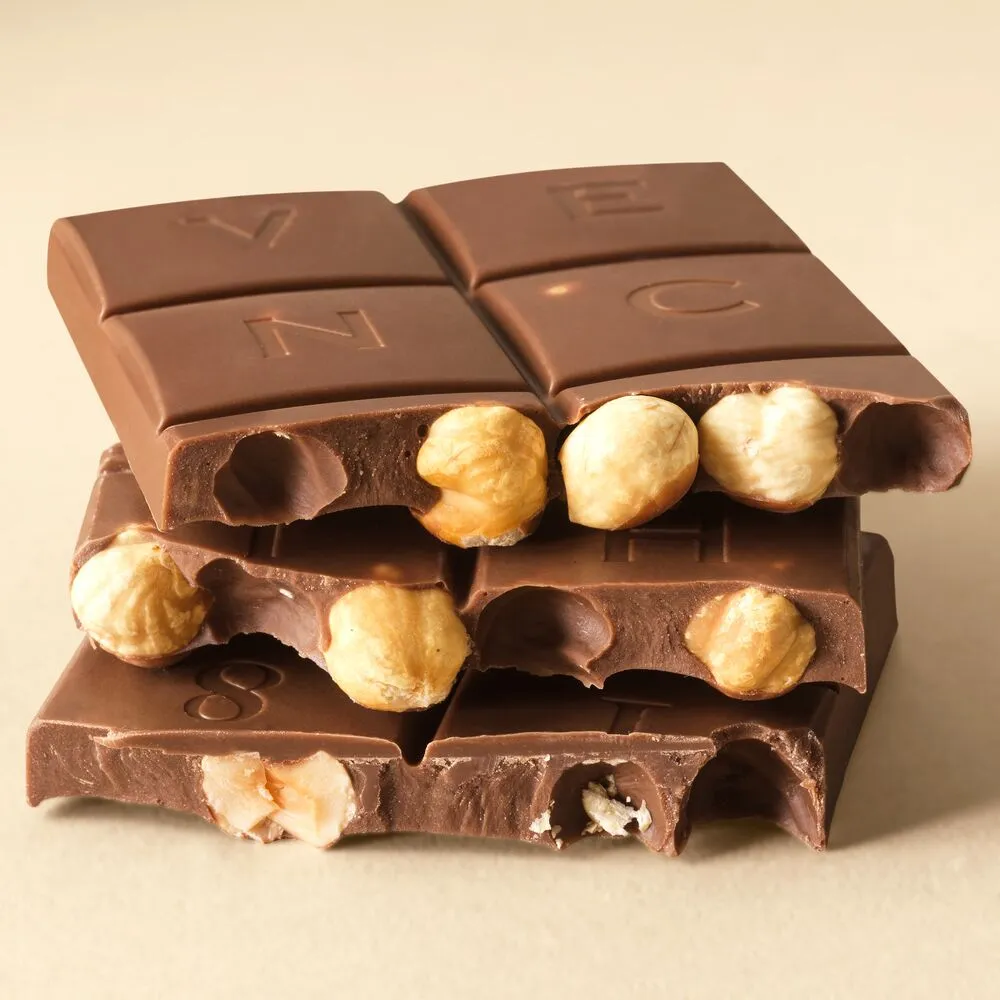 Milk Chocolate Hazelnut Bar (12- Pack)