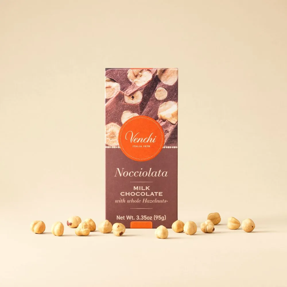 Milk Chocolate Hazelnut Bar (12- Pack)