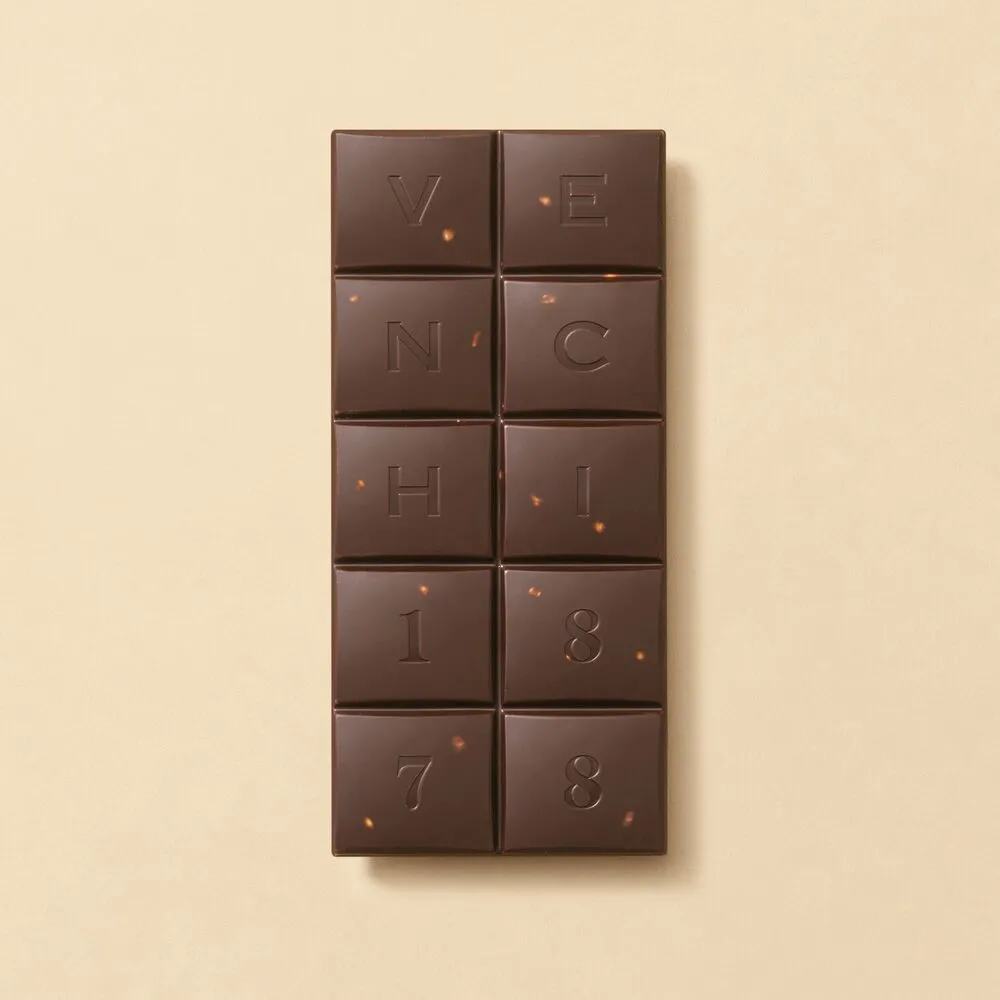70% Dark Chocolate Hazelnut Bar (12-Pack)