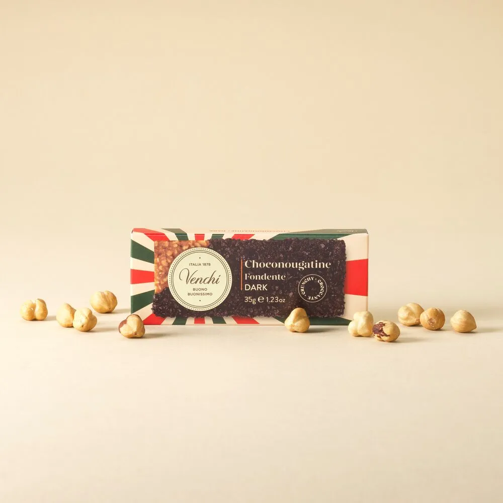 ChocoNougatine Snack Bar - Venchi Italian Gourmet Chocolate 