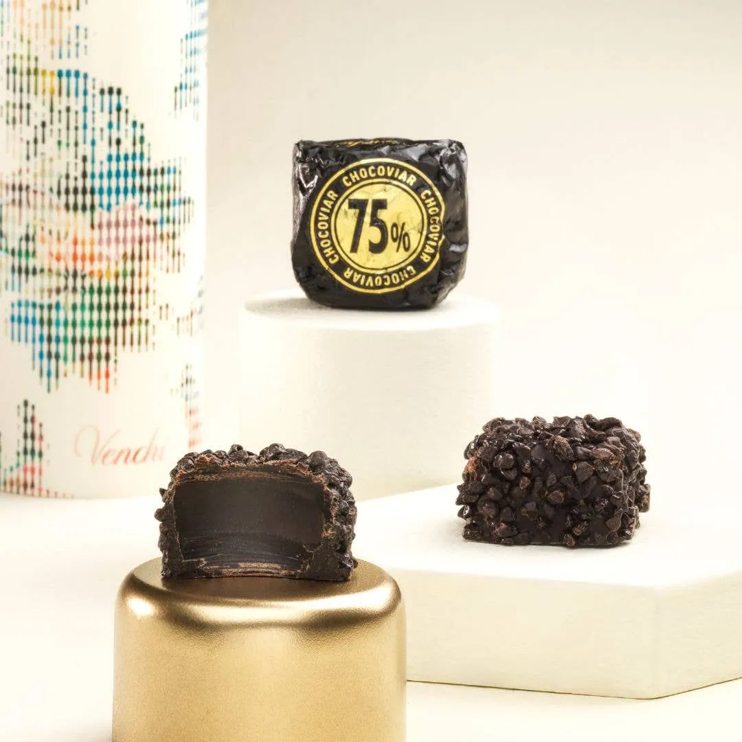 Chocoviar 75% Extra Dark Chocolate - Italian Gourmet Candy